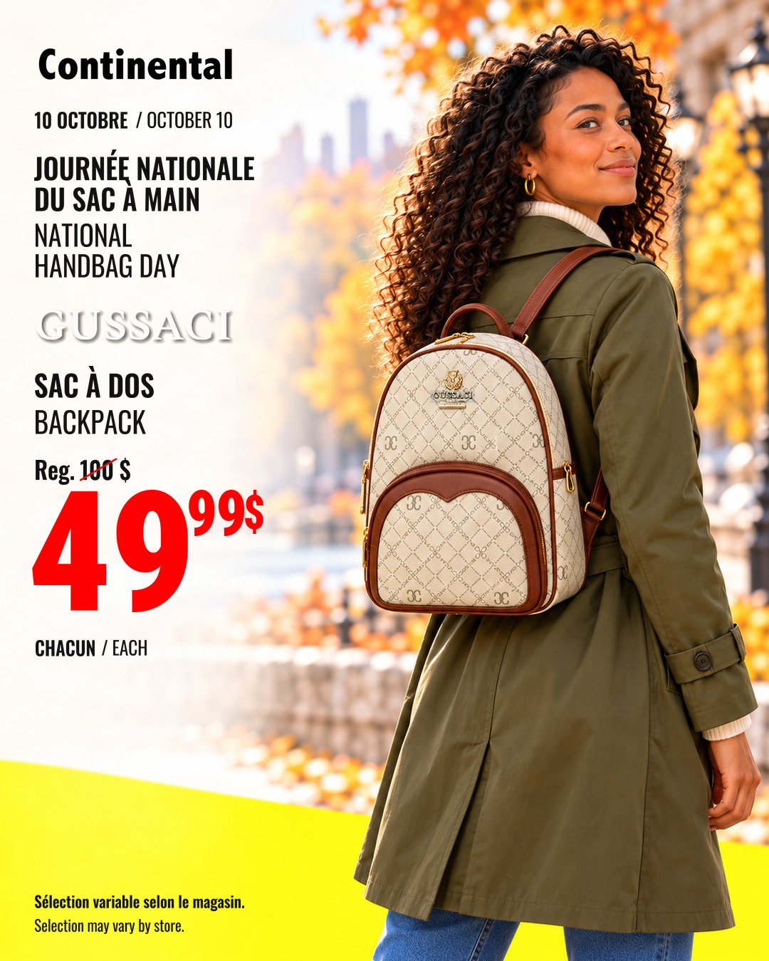 Sac à dos GUSSACI · 49,99 $
